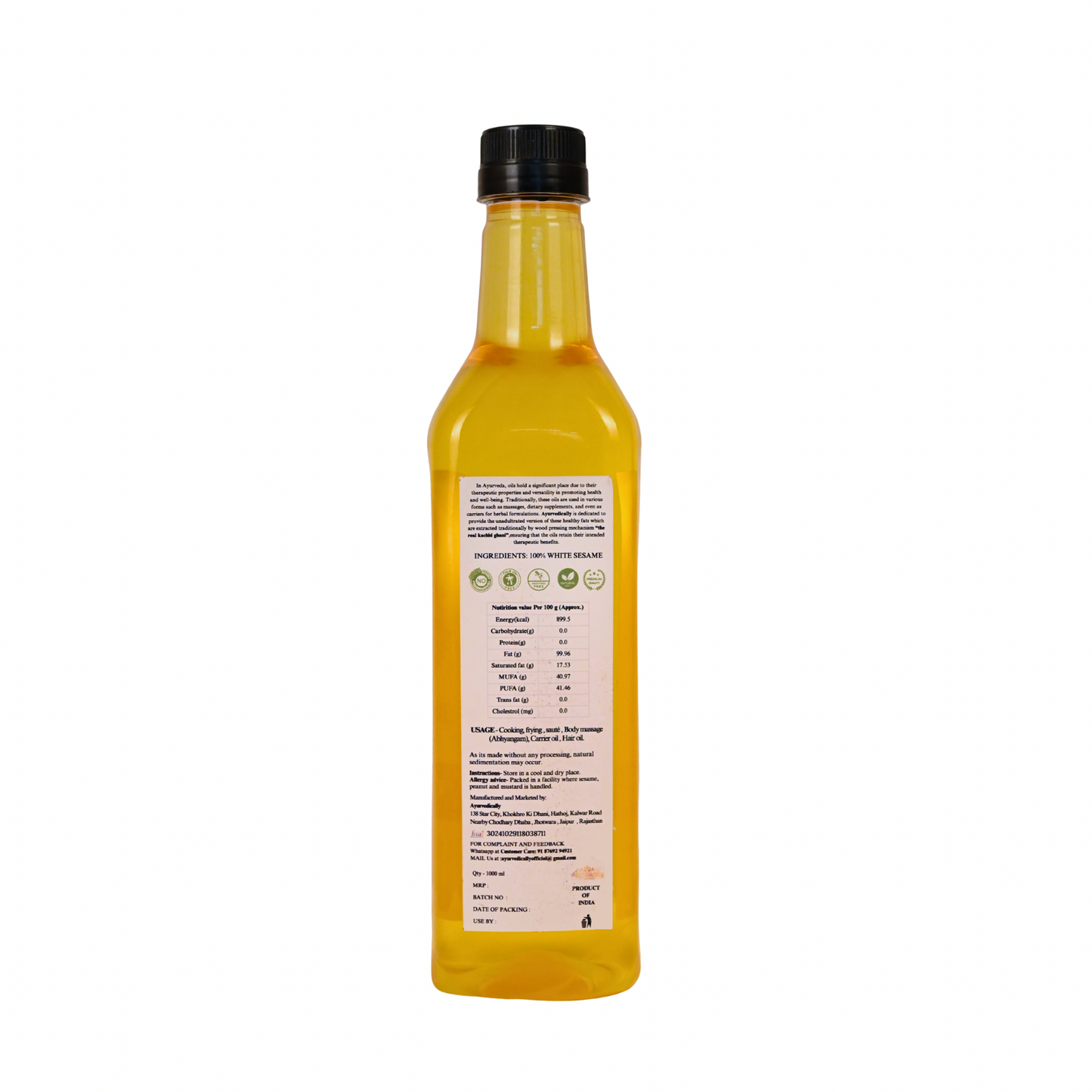 Sesame oil