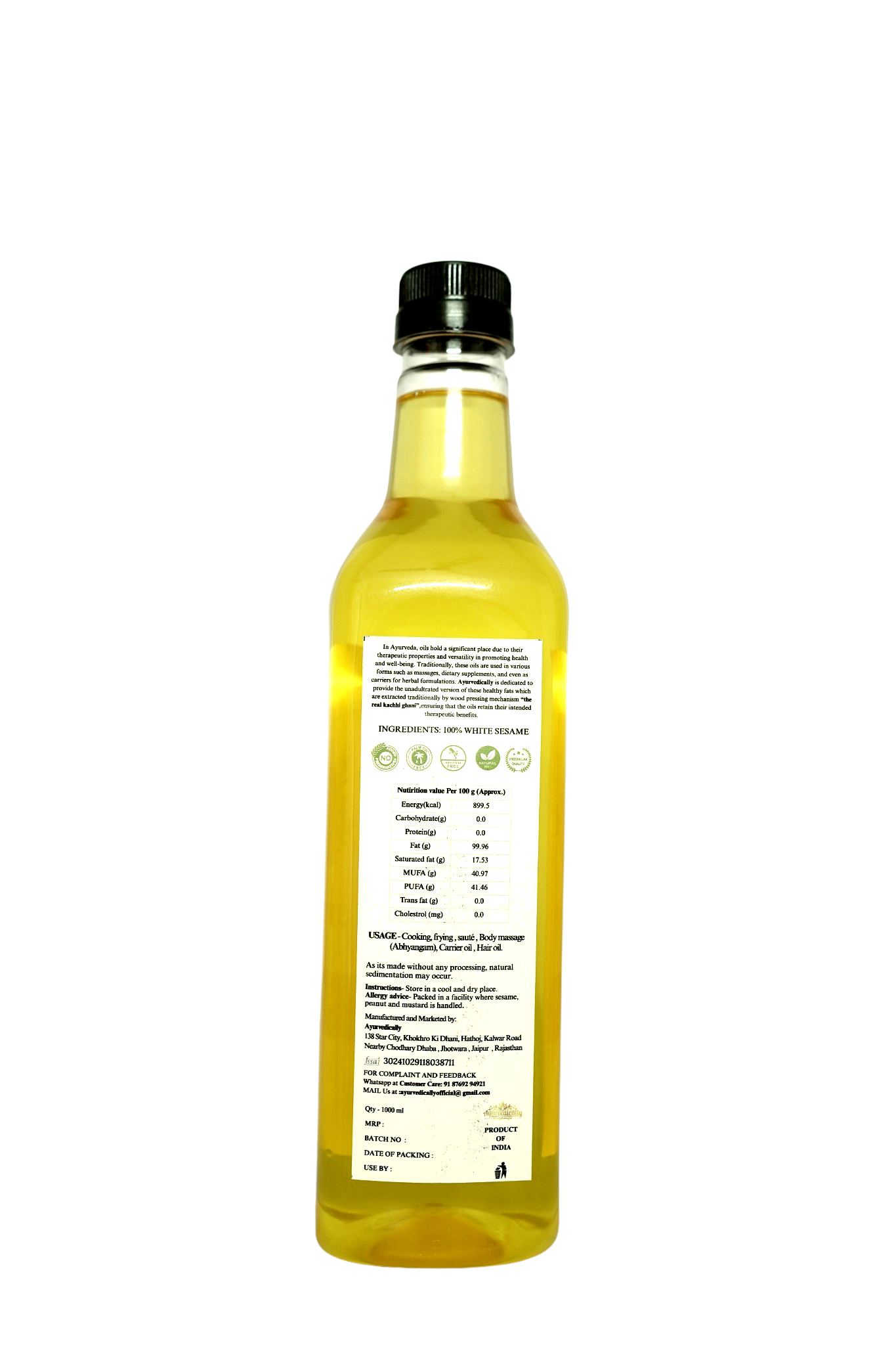 Sesame oil