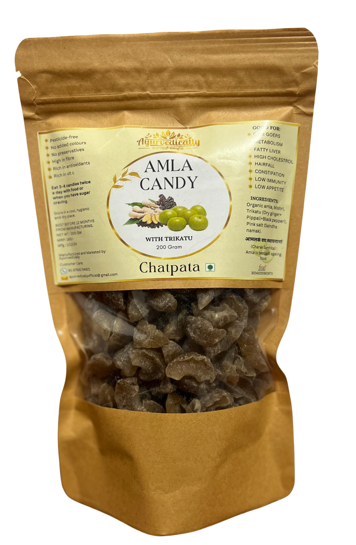 Amla Candy (trikatu)