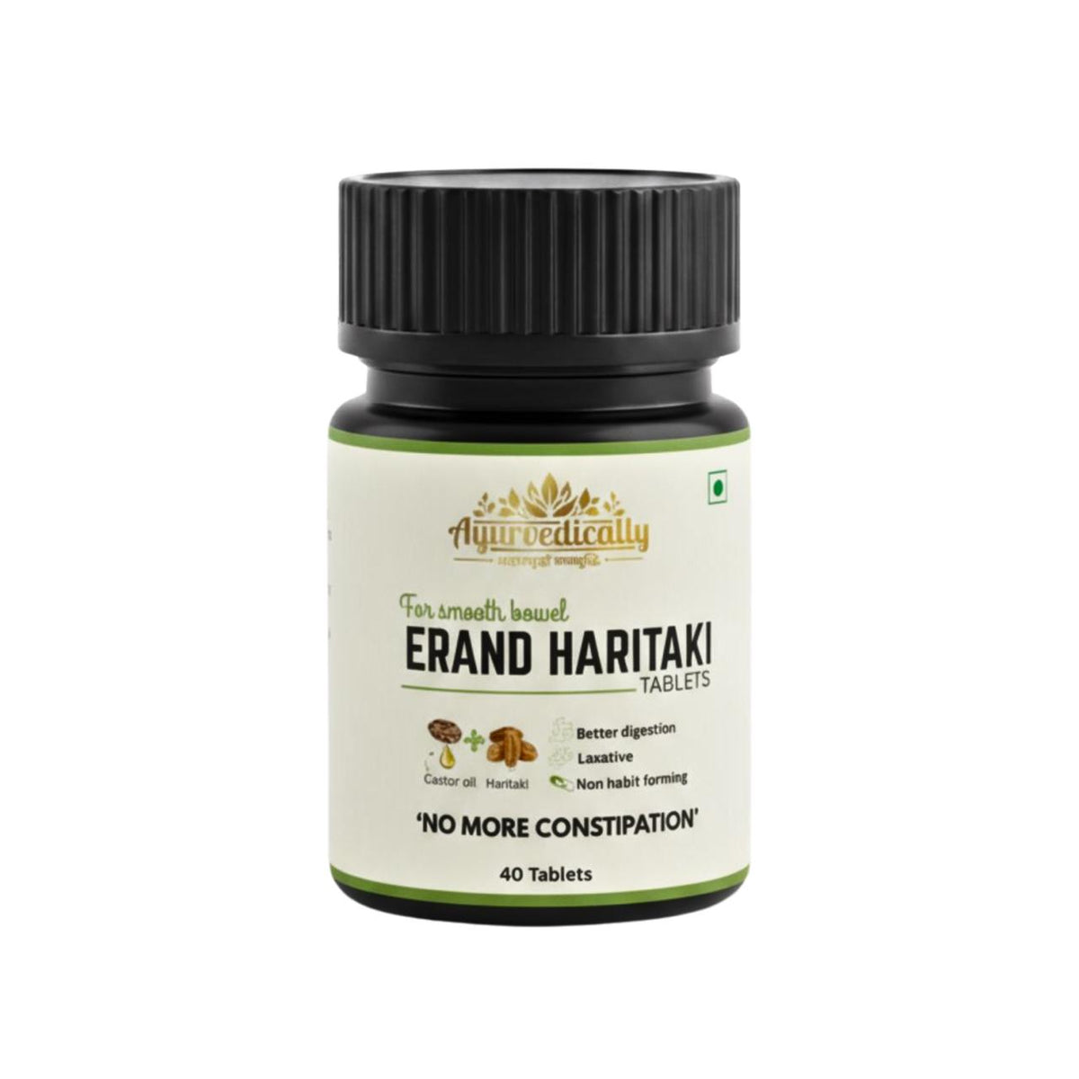 Erand Hritaki Tablets - Natural Digestive Cleanser & Detox Support